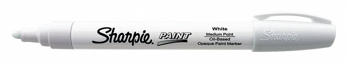 Paint Marker Medium Point White PK12 MPN:35558