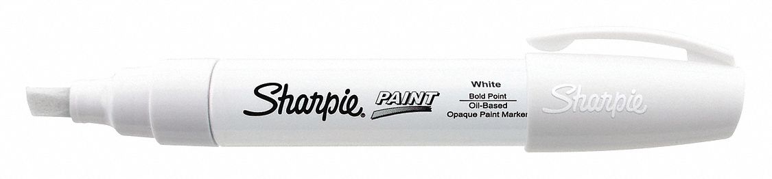 Paint Marker Broad Point White PK6 MPN:35568