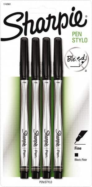 Porous Point Pen: Fine Tip, Black Ink MPN:1742661