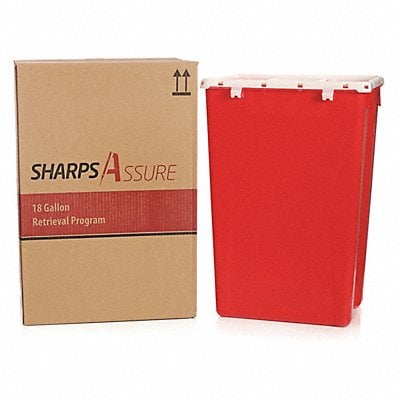 Sharps Container 22 W 18 gal Snap Lid MPN:SA18GU