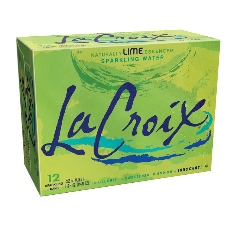 LaCroix Core Sparkling Water with Natural Lime Flavor, 12 Oz, Case of 12 Cans (Min Order Qty 5) MPN:15021240EA