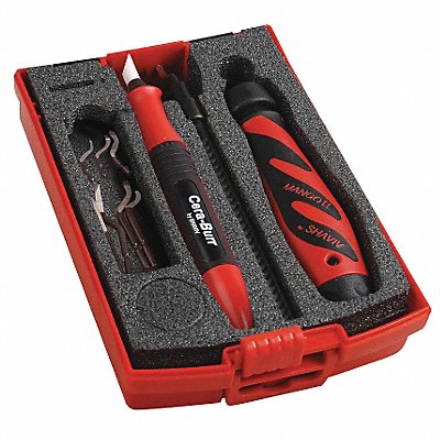 Deburring Tool Set Aluminum Steel TiN MPN:154-00040