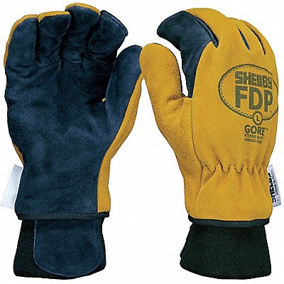 F0738 Firefighters Gloves L Pigskin Lthr PR MPN:5225 L