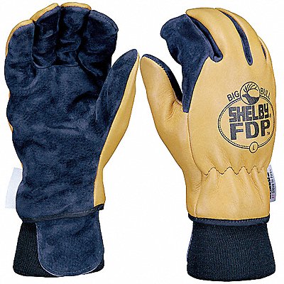 Firefighters Gloves L Pigskin Lthr PR MPN:5280 L