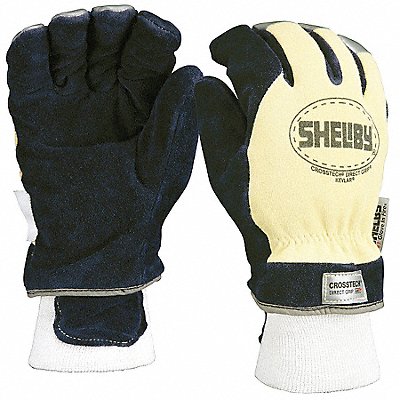 Firefighters Gloves XL Cowhide Lthr PR MPN:5284XL