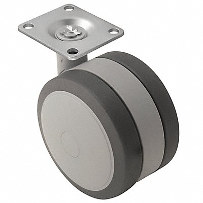 Swivel Plate Caster Wheel Dia 4 7/8 in MPN:PSF125120GR