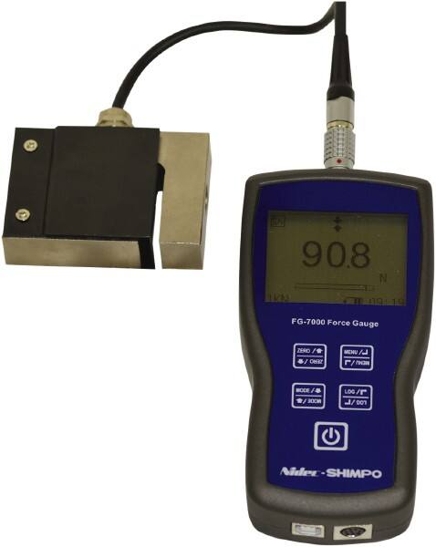 Digital Force Gage: 220 lb Capacity, 0.05 lb Resolution MPN:FG-7000L-S-1