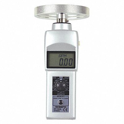 Tachometer 5 Digit LCD NIST MPN:DT-105A-12KMW