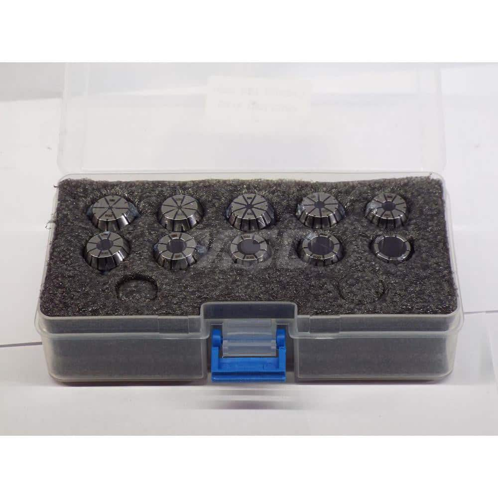 Collet Set: 10 Pc, Series ER16 MPN:CS209