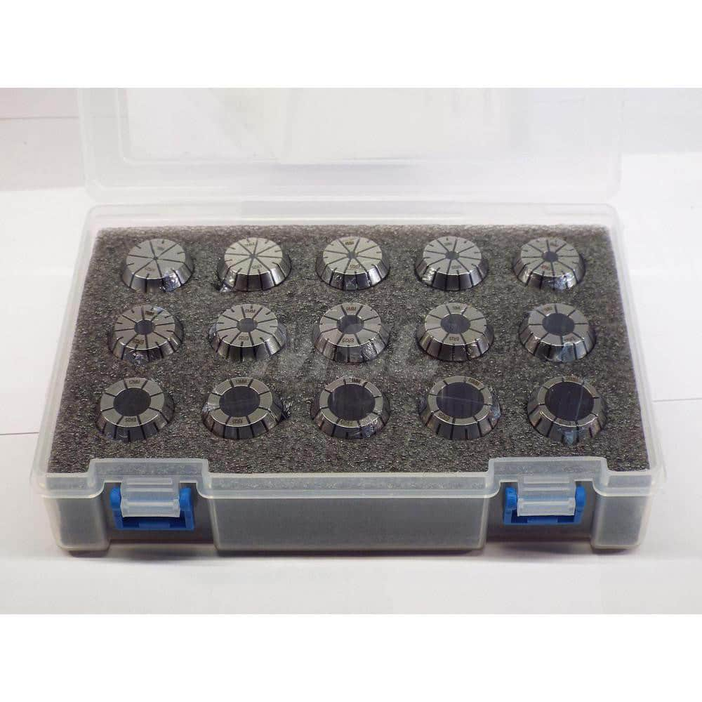 Collet Set: 15 Pc, Series ER25 MPN:CS213