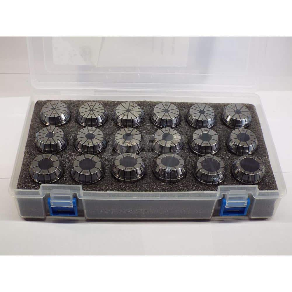 Collet Set: 18 Pc, Series ER32 MPN:CS215