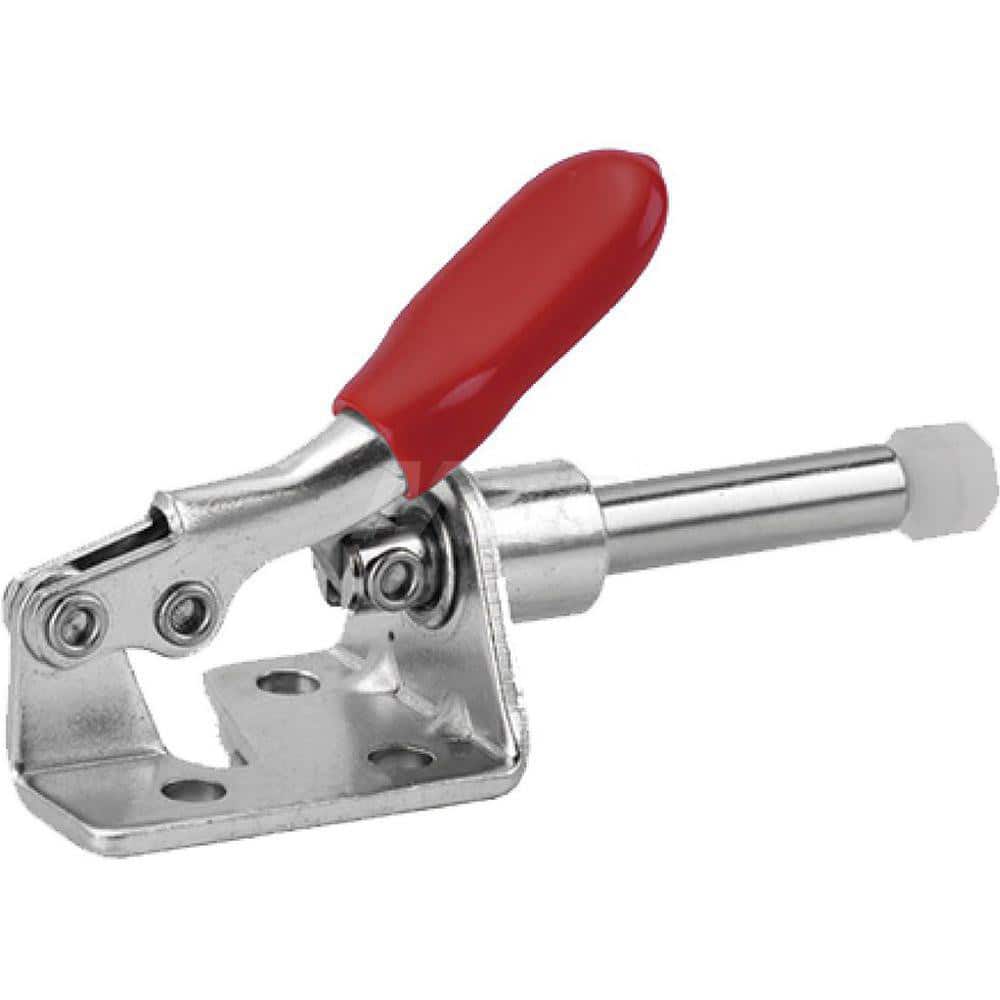 Standard Straight Line Action Clamp: 100 lb Load Capacity, 0.66