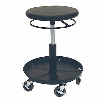 Welding Stool Round Pedestal Black 21 H MPN:1010302