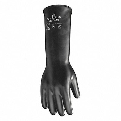 K2601 Chemical Resistant Gloves 10 Black PR MPN:890-10