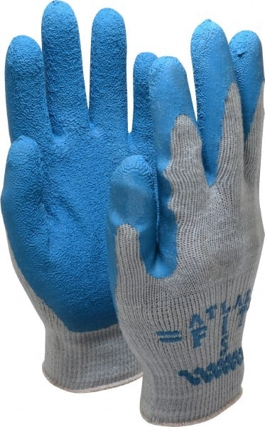 General Purpose Work Gloves: Small, Rubber Coated, Cotton MPN:300S-07