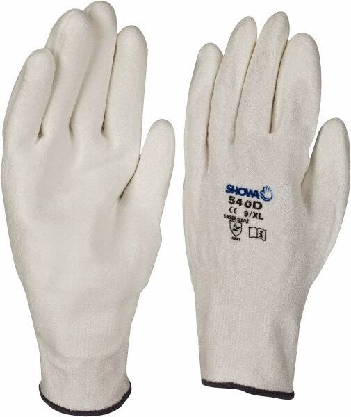 Cut, Puncture & Abrasive-Resistant Gloves: Size XL, ANSI Cut A2, ANSI Puncture 2, Polyurethane, Dyneema MPN:540-XL