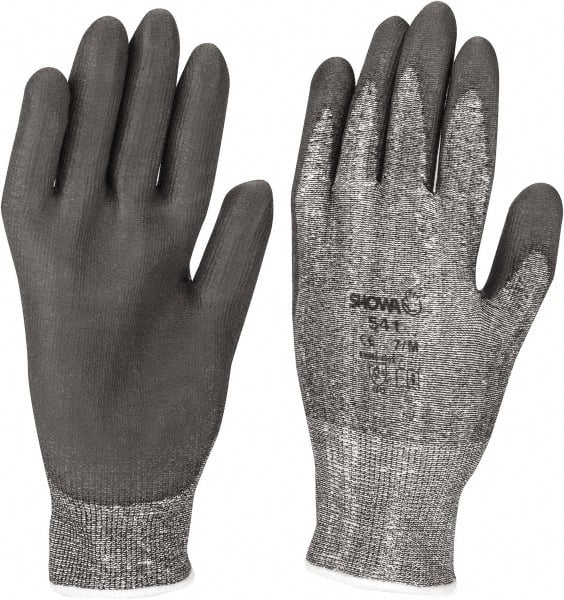 Cut, Puncture & Abrasive-Resistant Gloves: Size M, ANSI Cut A2, ANSI Puncture 2, Polyurethane, Dyneema MPN:541-M