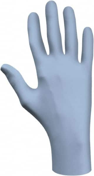 Disposable Gloves: Medium, 6 mil Thick, Nitrile, Food Grade MPN:I9905PFM