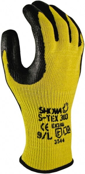 Cut-Resistant Gloves: Size M, ANSI Cut A8, Latex, Kevlar MPN:S-TEX303M-08