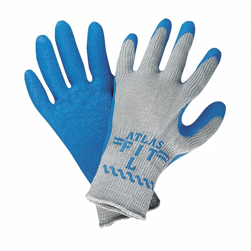 D1485 Coated Gloves Blue/Gray L PR MPN:300L-09