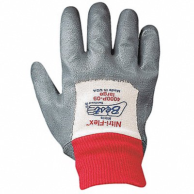 Coated Gloves White/Gray 10 PR MPN:4000P-10