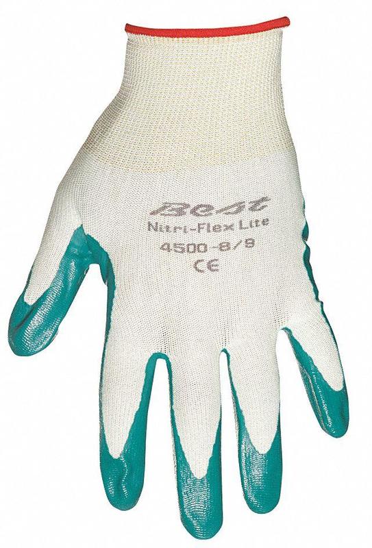 D1517 Coated Gloves Grn 8 VF 6KF82 PR MPN:4500-08