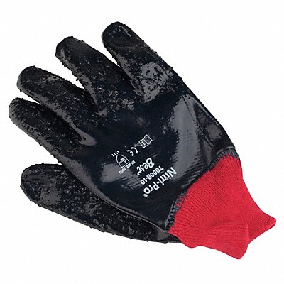 Coated Gloves Black/Red 10 PR MPN:7000R-10