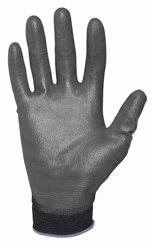 D1466 Coated Gloves Blk/Gry L VF 3RUG2 PR MPN:BO500B-L