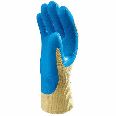 Coated Gloves Blue Yellow L PR MPN:KV300L-09-V
