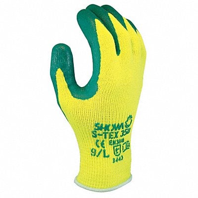 Coated Gloves Green/Yellow L PR MPN:S-TEX350L-09-V