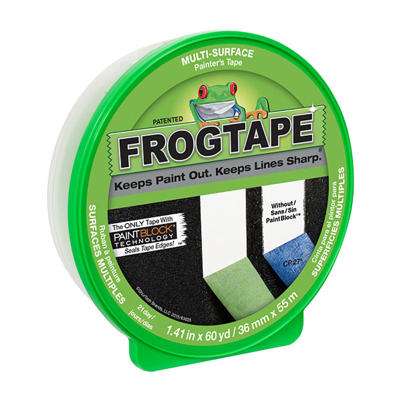 Duck FrogTape Multi-Surface Painting Tape, 1-7/16in x 2160in, Green (Min Order Qty 7) MPN:1358465