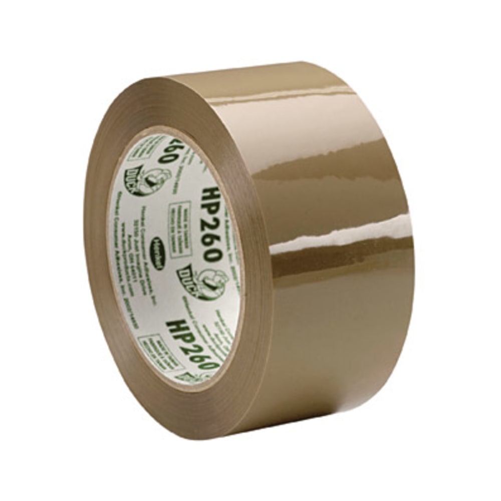 Duck HP260 Commercial High Performance Tape - 1.88in Width x 60 yd Length - 3in Core - 3.10 mil - Acrylic Backing - Non-yellowing - 1 Roll - Tan (Min Order Qty 8) MPN:HP260T