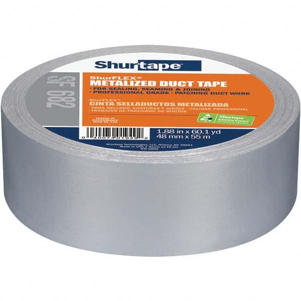 Duct Tape: 48 mm Wide, 10 mil Thick, Polyethylene MPN:146956