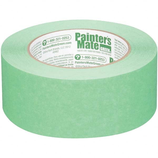 Painter's Tape: 48 mm Wide, 55 m Long, 4.6 mil Thick, Green MPN:103867