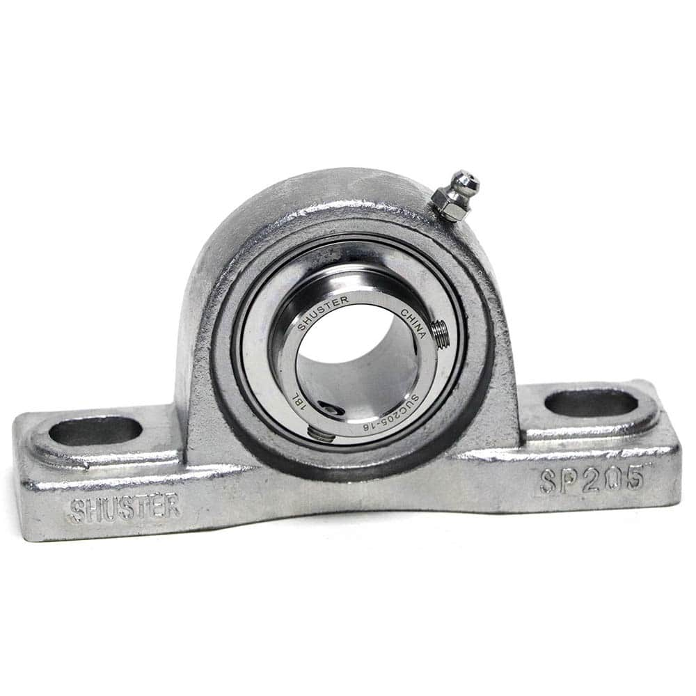 SUCSP205, 25mm ID, 138.5mm OAL x 70.5mm OAH37.5mm Wide, Ball Bearing Pillow Block MPN:07613133