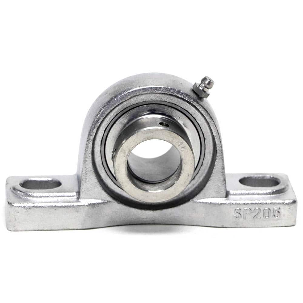 SNASP206, 30mm ID, 164mm OAL x 83mm OAH46mm Wide, Ball Bearing Pillow Block MPN:07613140