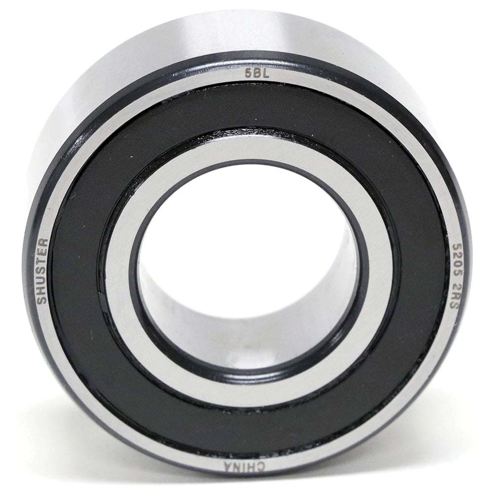 Angular Contact Ball Bearing: 20 mm Bore Dia, 47 mm OD, 20.64 mm OAW, Without Flange MPN:06875720