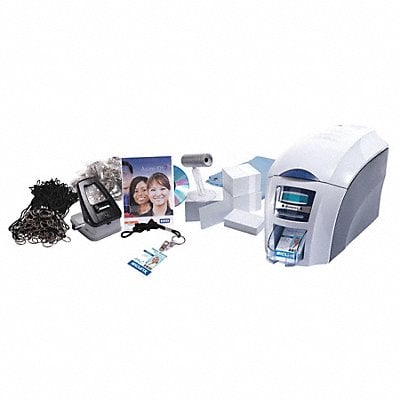 ID Card Printer Gray/White For PC or MAC MPN:SRX 3633-9021K3