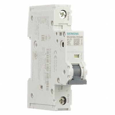 IEC Mini Circuit Breaker 4A 1P 240V MPN:5SJ41047HG40