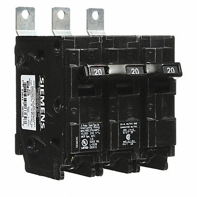 Circuit Breaker 20A Bolt On 240V 3P MPN:B320