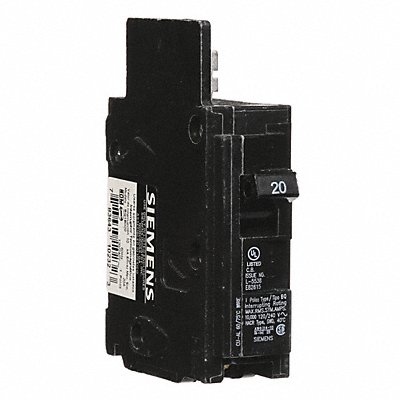 Circuit Breaker 20A Bolt On 120V 1P MPN:BQ1B020