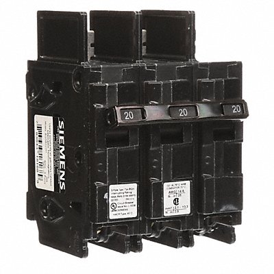 Circuit Breaker 20A Bolt On 240V 3P MPN:BQ3B020H