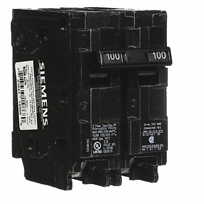 Circuit Breaker 100A Plug In 120/240V 2P MPN:Q2100