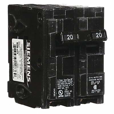 Circuit Breaker 20A Plug In 120/240V 2P MPN:Q220