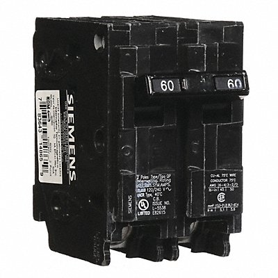 Circuit Breaker 60A Plug In 120/240V 2P MPN:Q260