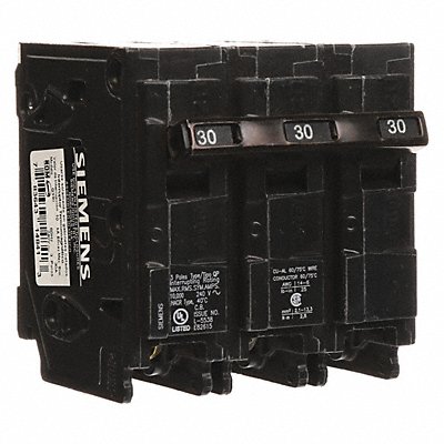 Circuit Breaker 30A Plug In 240V 3P MPN:Q330