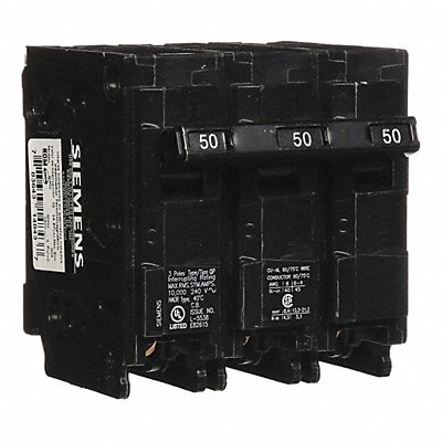 Circuit Breaker 50A Plug In 240V 3P MPN:Q350