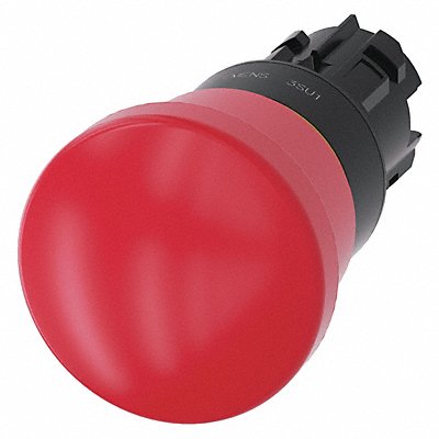 Push Button Operator Red Plastic Bezel MPN:3SU1000-1HA20-0AA0