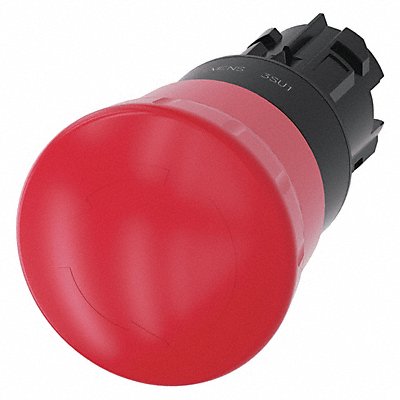 Push Button Operator Red Plastic Bezel MPN:3SU1000-1HB20-0AA0