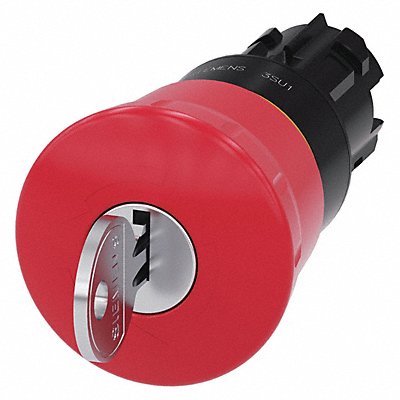 Push Button Operator Red Plastic Bezel MPN:3SU1000-1HF20-0AA0